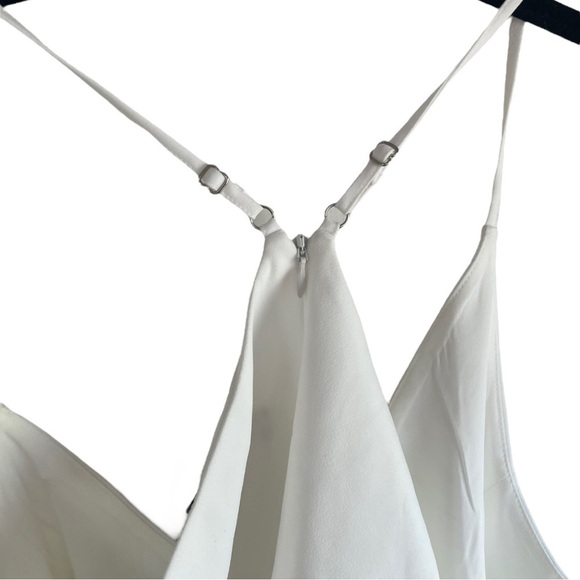 BCBG MaxAzria Eva White Asymmetrical Mini Dress 6 - Picture 6 of 10